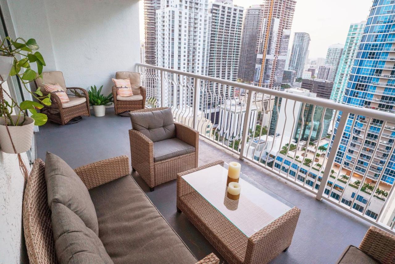 4 Bed Full Condo In Miami With Skyline & Sea View المظهر الخارجي الصورة