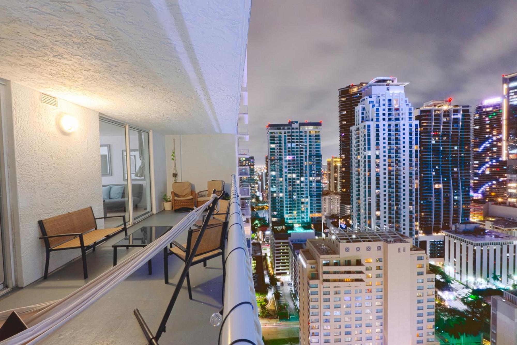 4 Bed Full Condo In Miami With Skyline & Sea View المظهر الخارجي الصورة